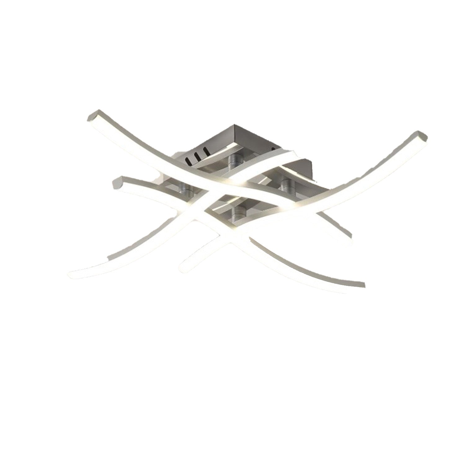 Bath Plus TB+ Modern 4-light Led Wave Ceiling Light