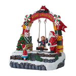 Christmas Xmas Music Box Ornaments With Lights