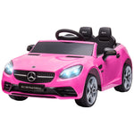 Benz 12v Kids Electric Ride On Car W/ Remote Control Music | Pink