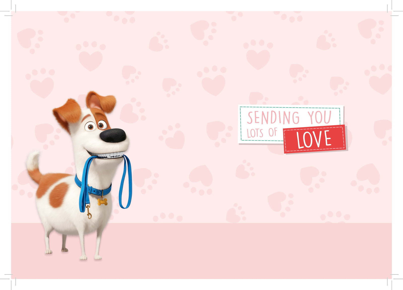 "from The Dog" Valentine's Day Card Official Product