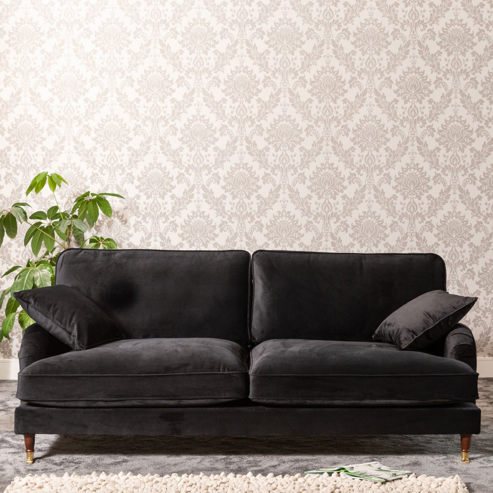 Mackenzie 4 Seat Sofa | 4 | Ebony