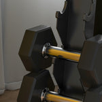 Five-tier Dumbbell Storage Rack For Home Gym | Black