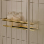 Bathroom Shelf, Organizer, Glass Wiper, Chrome , Architect S+ Collection