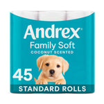 Toilet Rolls Coconut Fresh X45 2 Ply Toilet Tissue Paper
