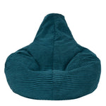 Dalton Cord Bean Bag Chair | Teal