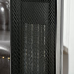 Ceramic Tower Heater With Remote Control 8h Timer