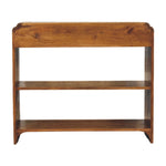 Ellington Console Table, 2 Drawers, 2 Open Shelf, Brown