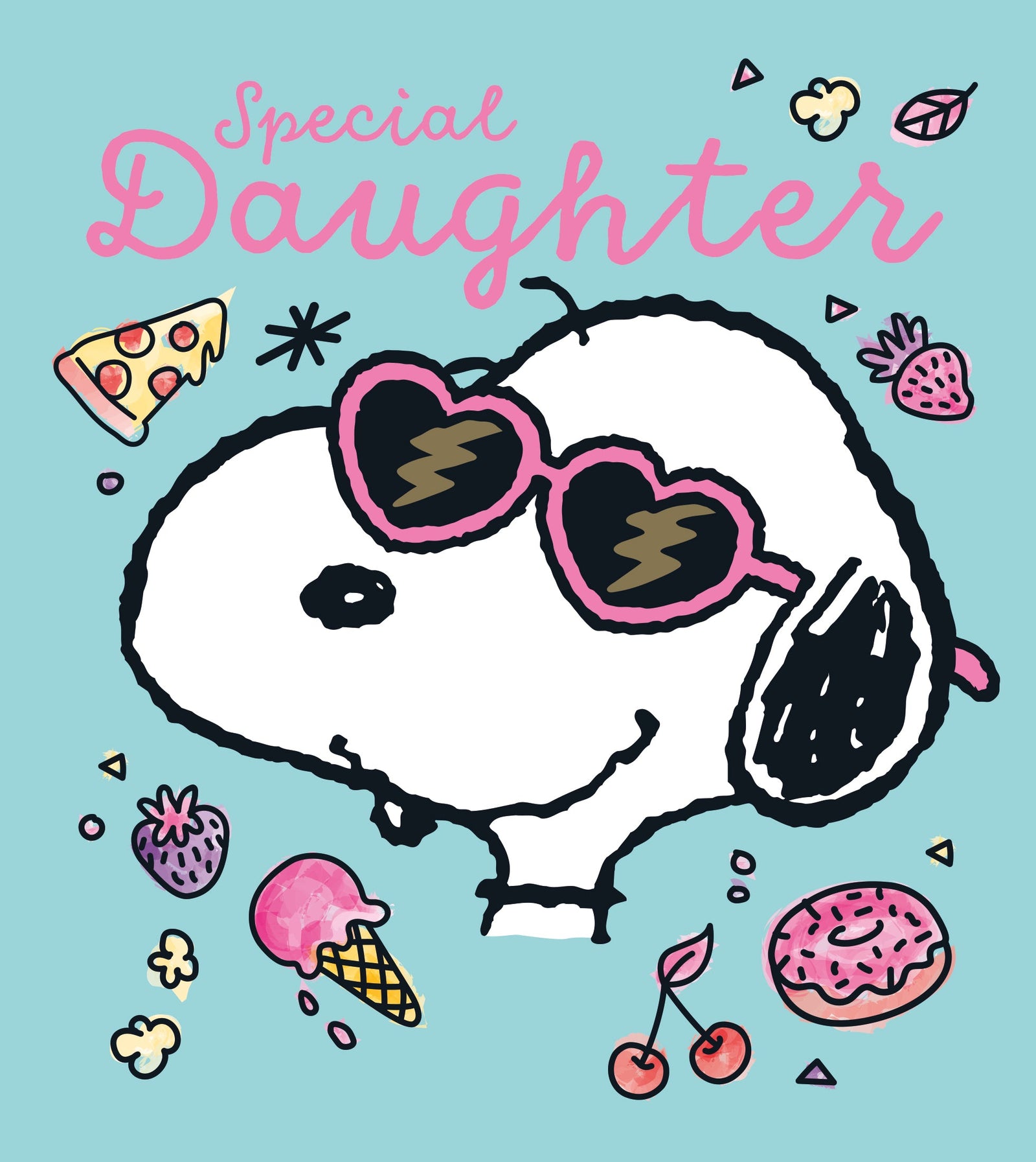 Snoopy Daughter Birthday Card Official Product