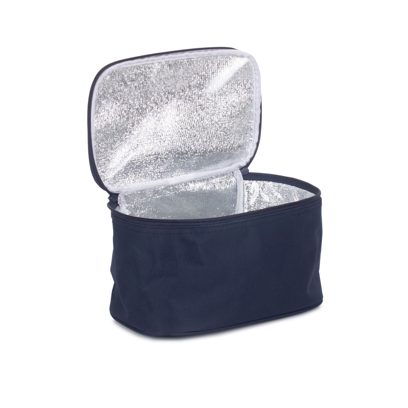 H164 Polyester Small Navy Blue Cooler Bag