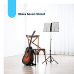 Adjustable Music Stand Metal Tripod Portable Sheet Holder