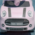 Ride On Car Foot To Floor Sliding Car W/ Air Horn | Pink