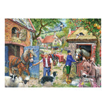 Appletree Lane Jigsaw - Big 500 Piece Jigsaw Puzzle For Adults, With Extra Large Pieces