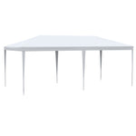 6m X 3m Garden Gazebo Marquee Canopy Party Tent Canopy Patio | White