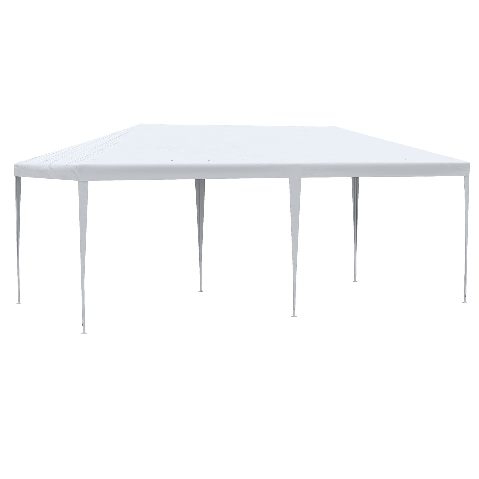 6m X 3m Garden Gazebo Marquee Canopy Party Tent Canopy Patio | White