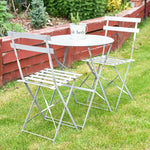 3-piece Metal Garden Bistro Set