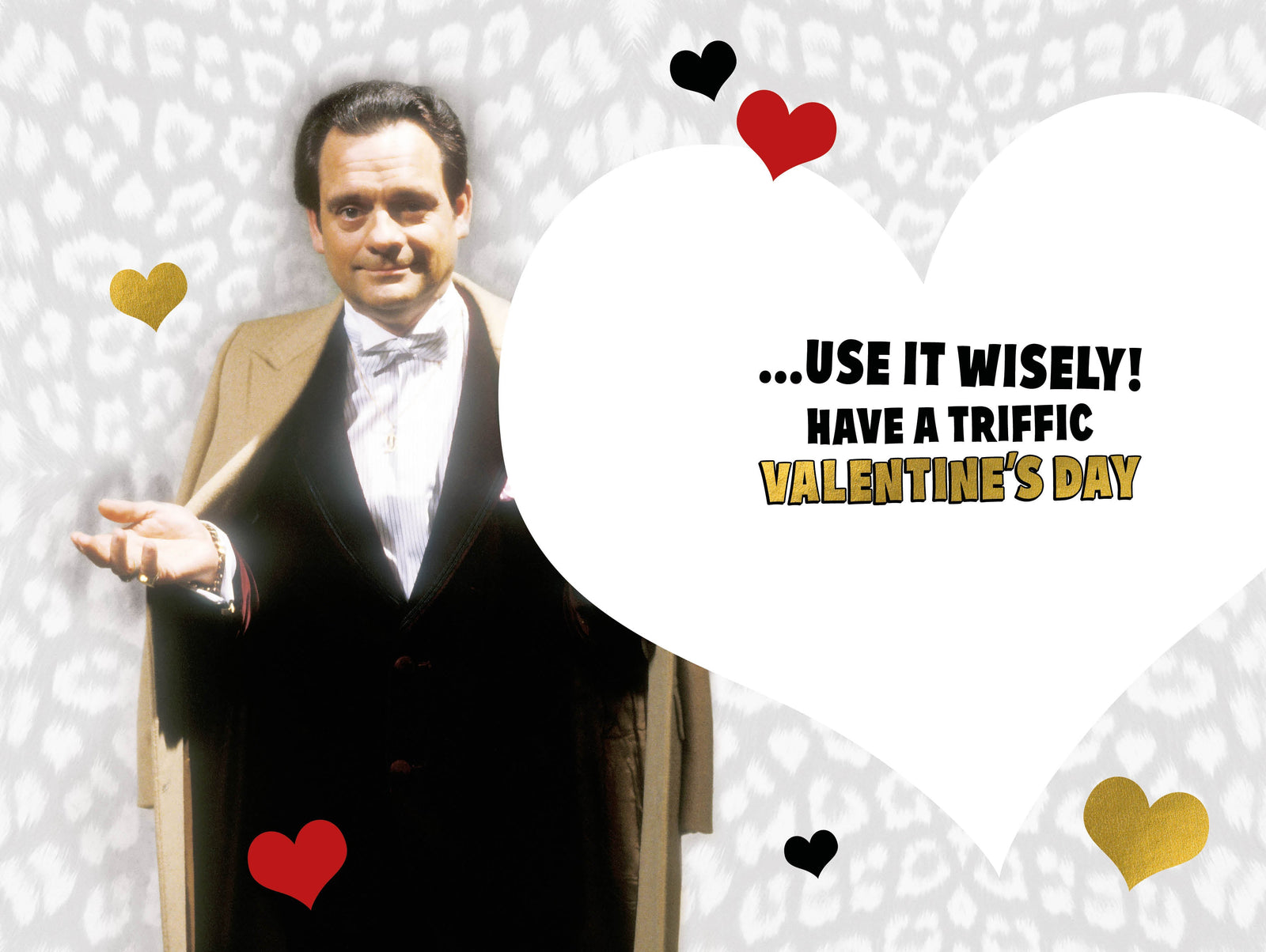 Lovely Jubbly Love Token' Valentine's Day Card Official Product