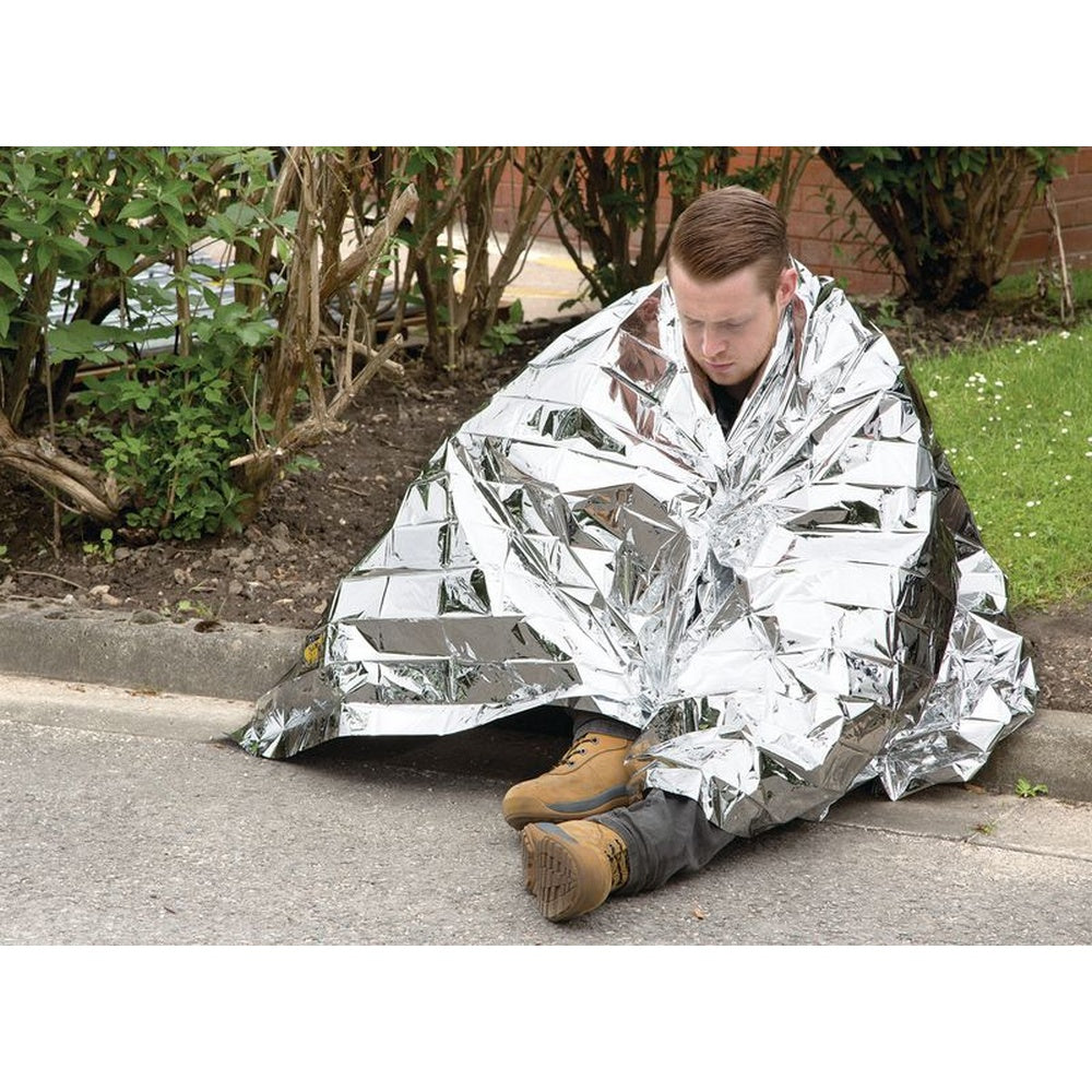 Reflective Thermal Emergency Blanket | One Size | Silver