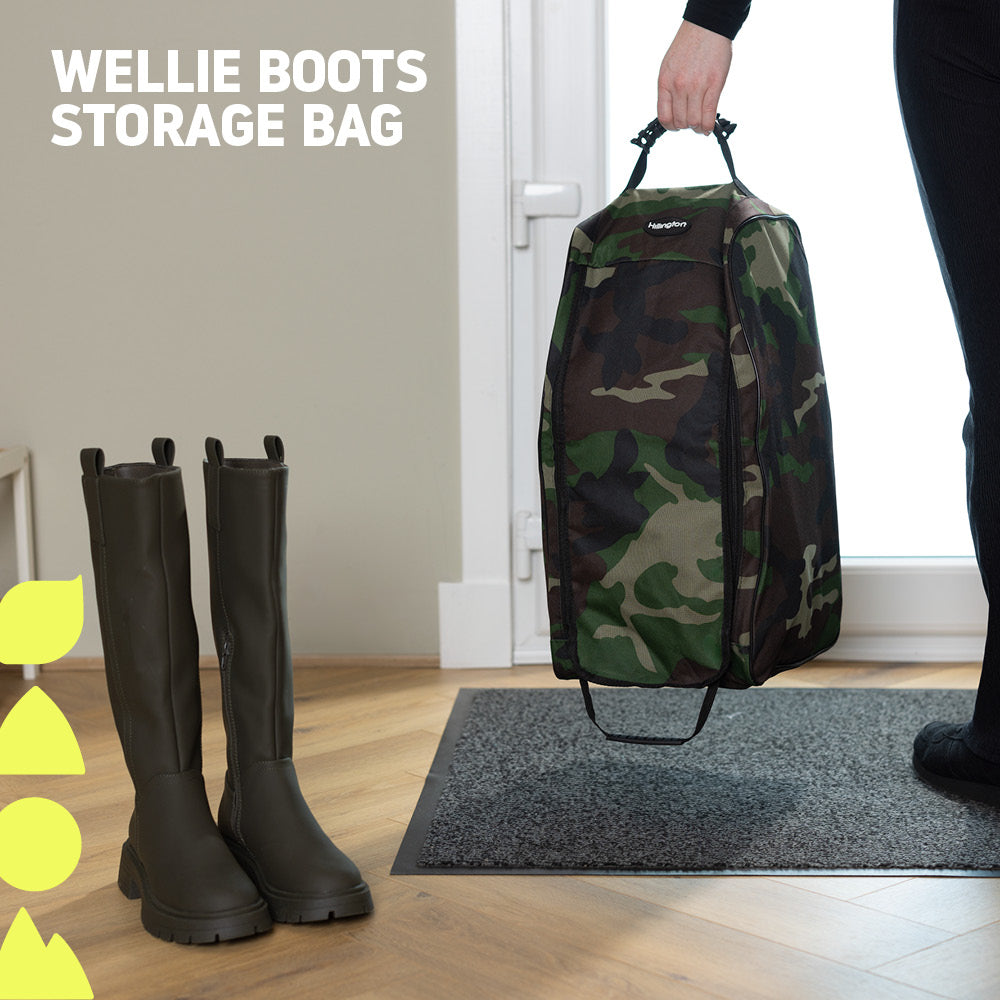 Wellie Boots Storage bag - Camouflage