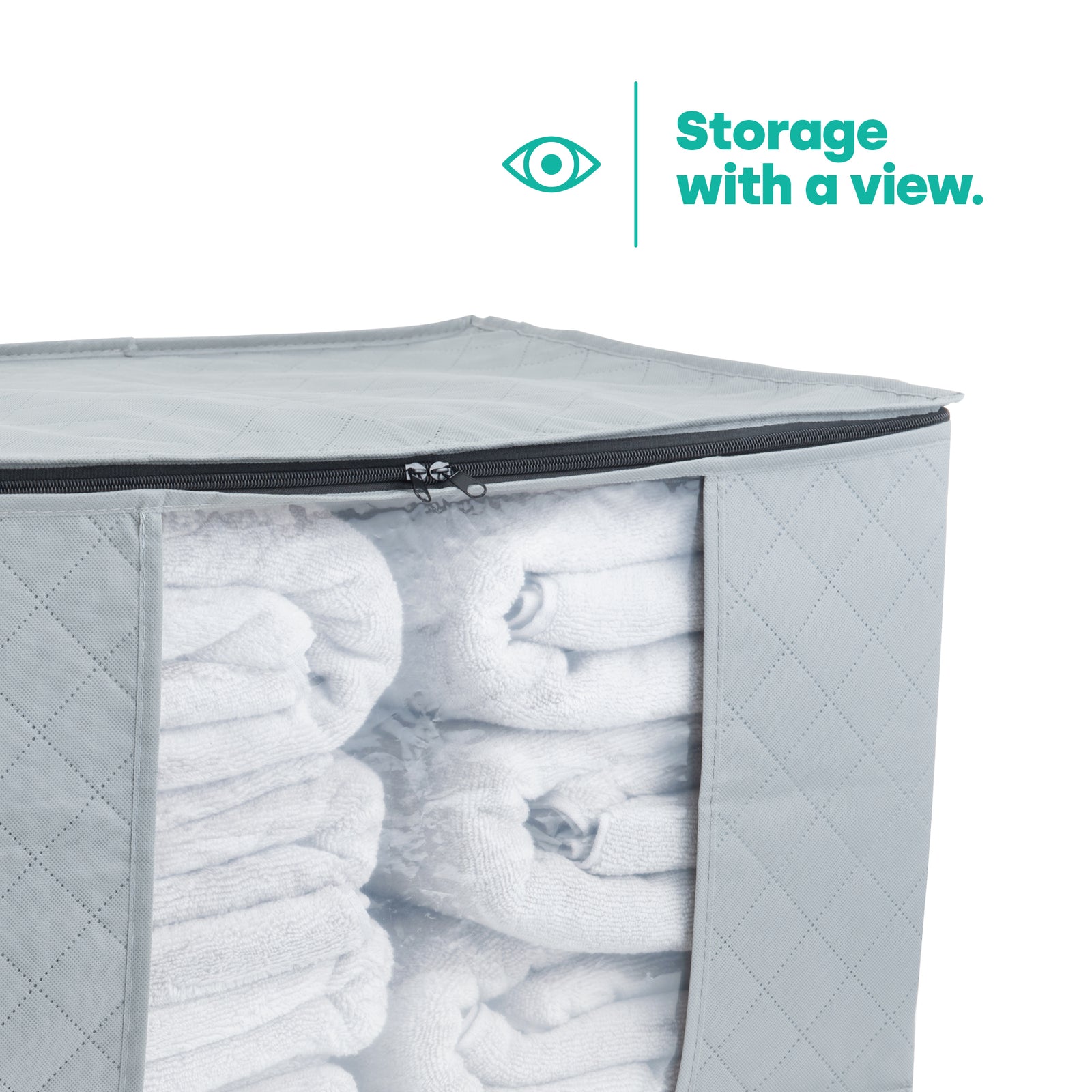 Quilted Storage Bag Set Of 3