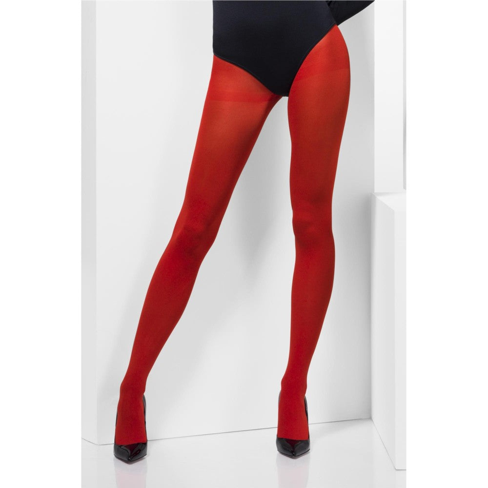 Opaque Tights | Red