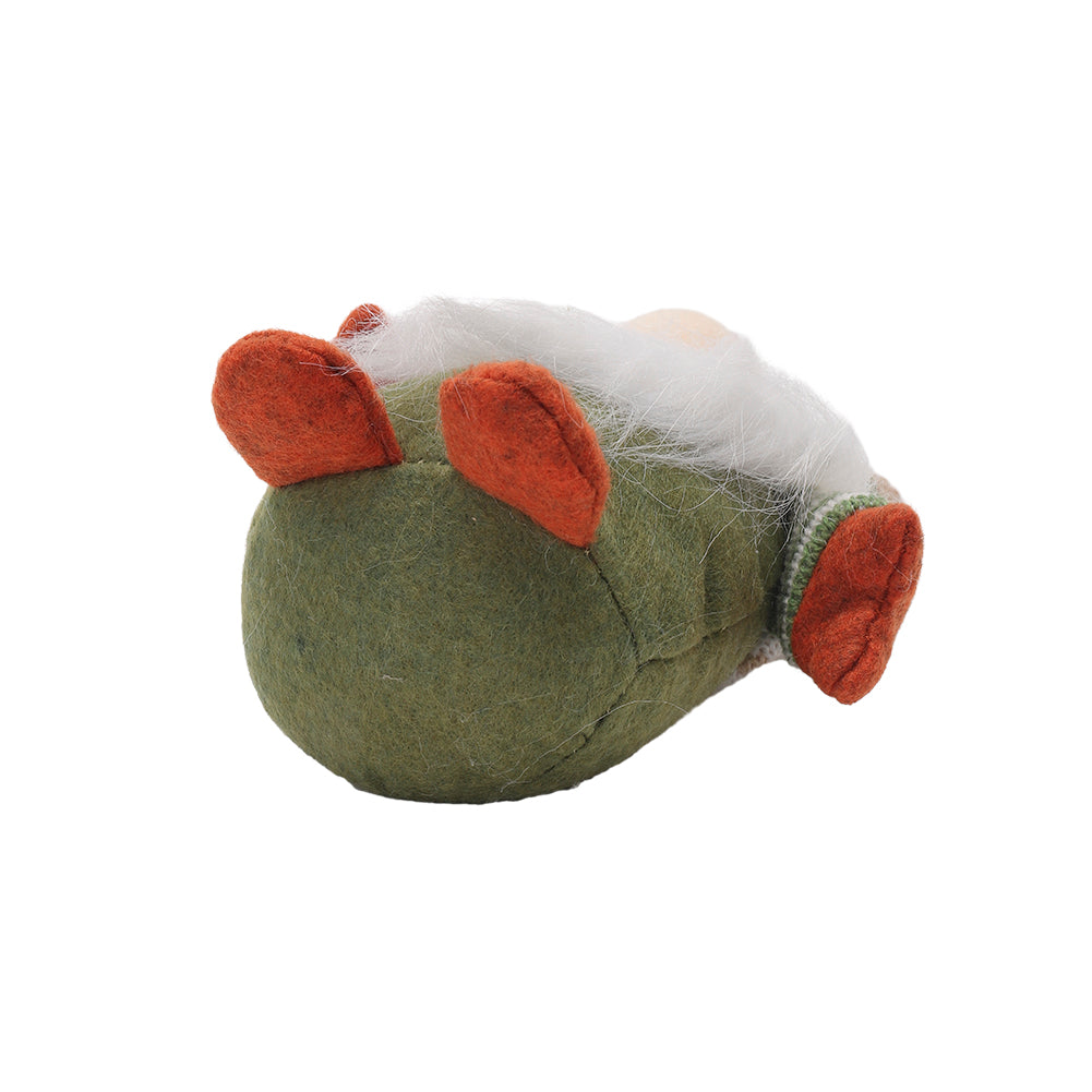 2pcs Christmas Gnome Decorations – Green Hat Design, Festive Holiday Ornaments