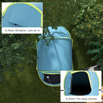 Pop Up 2 Man Tent, 2000mm Waterproof Camping Tent With Bag | Blue