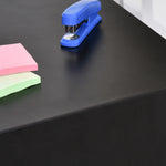3 Drawer Metal Filing Cabinet Lockable 5 Wheels | One Size | Black