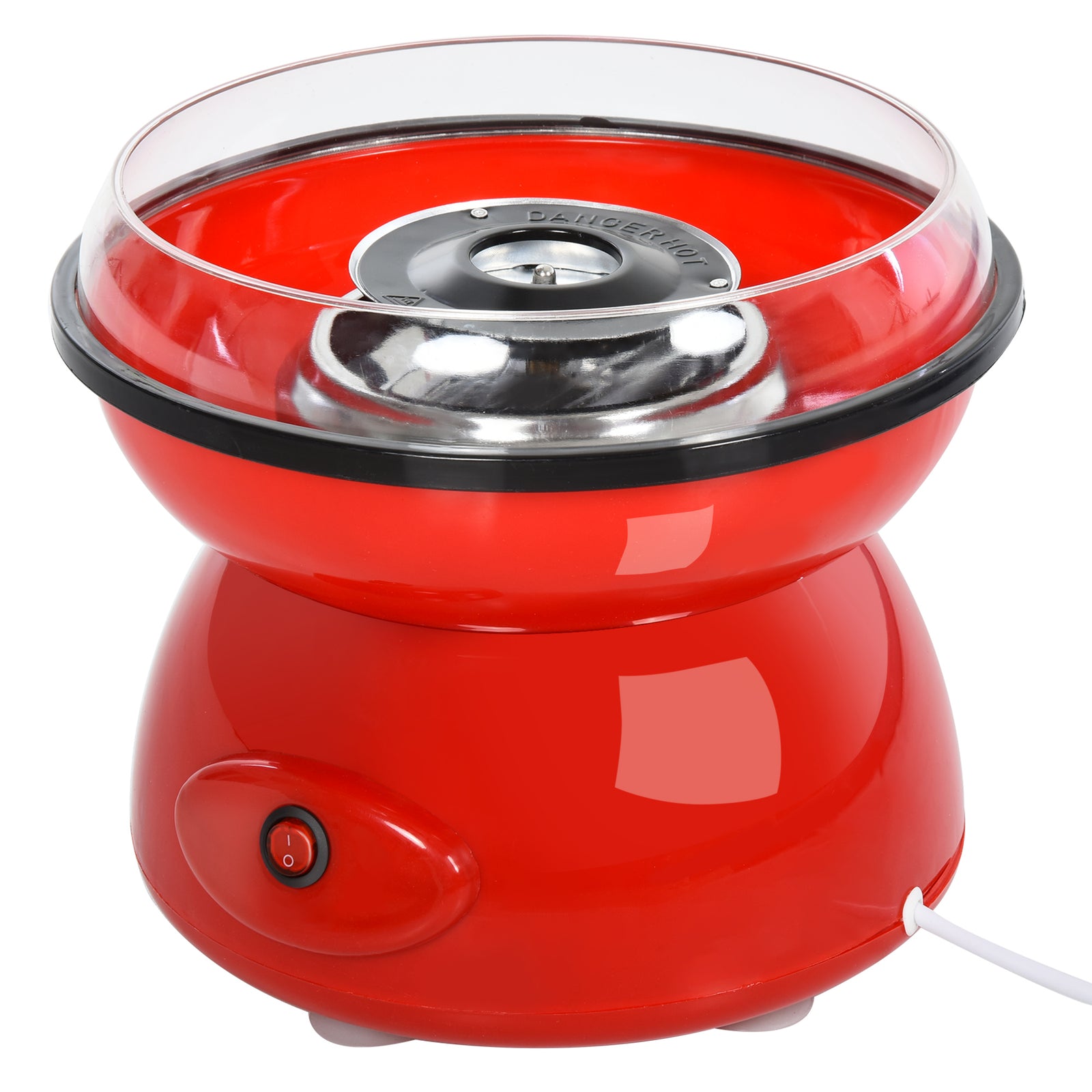 450w Electric Candyfloss Machine Kit Non-stick Children | One Size | Red