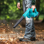 21v Cordless Handheld Leaf Blower And Vacuum With Battery And Charger
