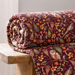 Deyongs Wild Birds Sherpa Fleece Throw – Printed Nature Blanket