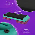 10/15/20cm Aerobic Step Steppers For Exercise | Black