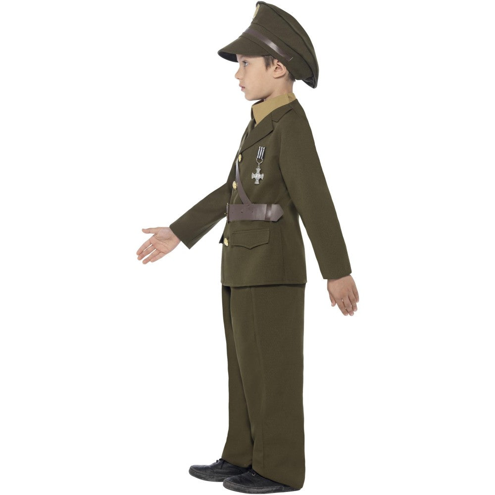 Army Officer Costume | Age 10-12