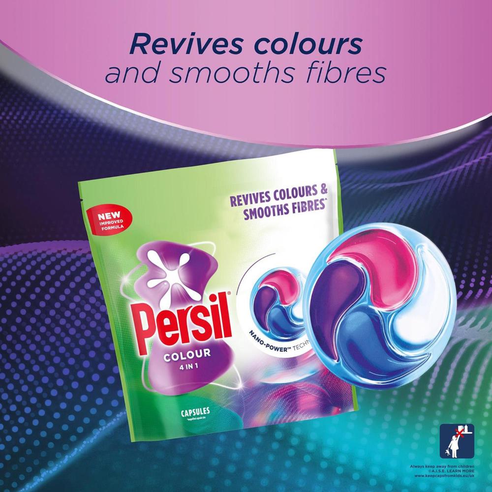 Colour Laundry Capsules 4 In 1fast-dissolving Washing Pods 34 Wash | Set-of-6