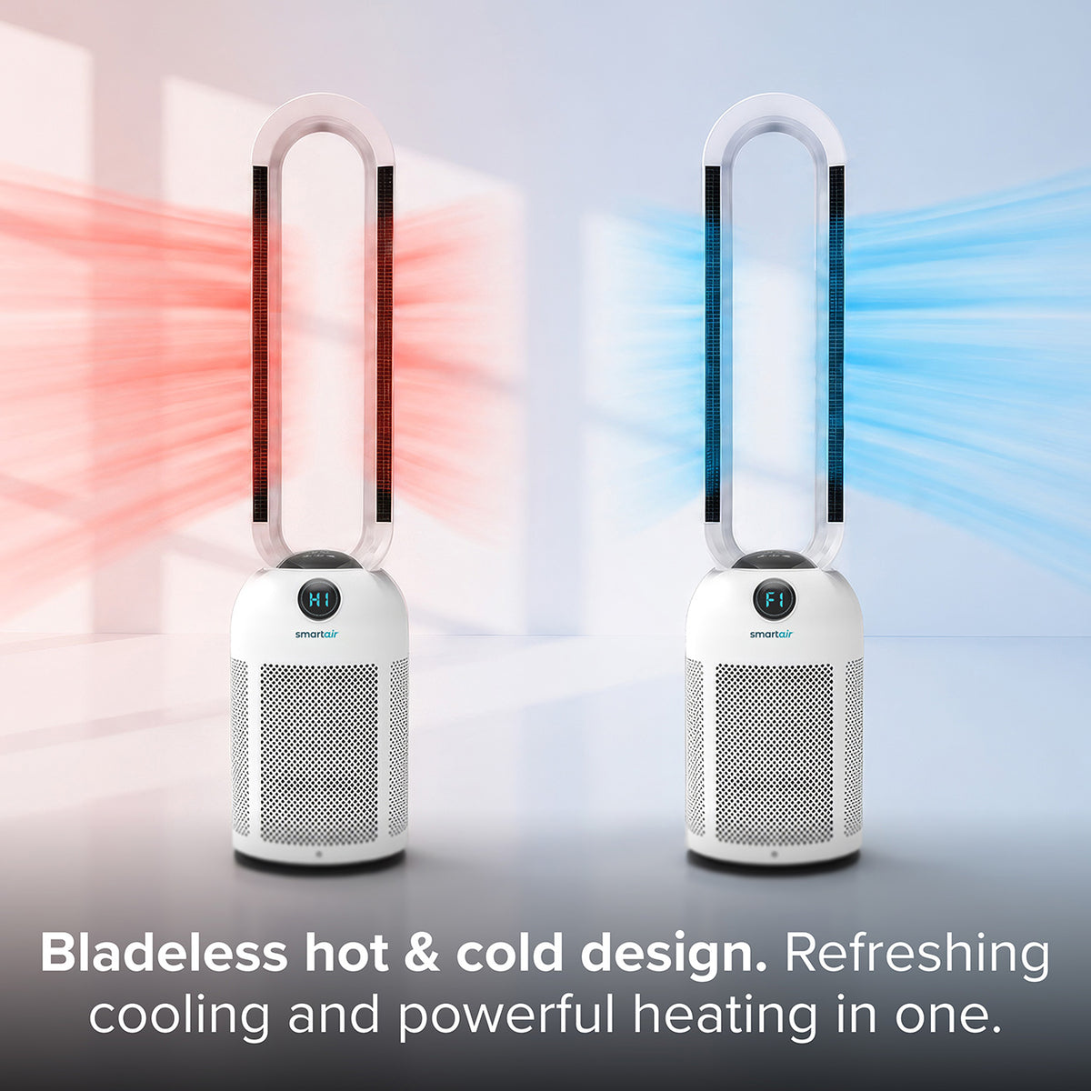 SmartAir Smooth Flow Bladeless Hot & Cold Fan