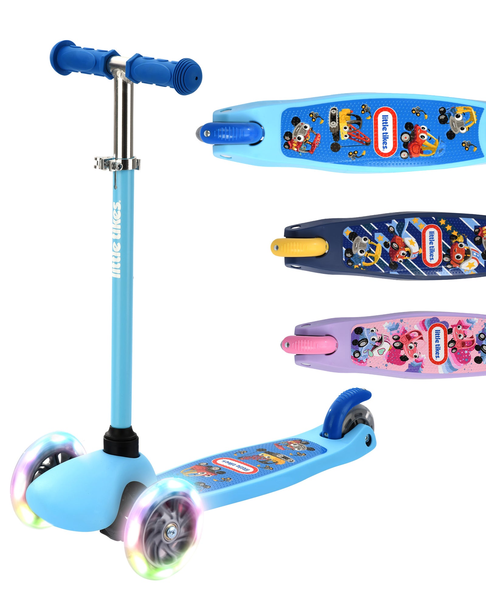 Little Tikes Kids 3 Wheel Scooter | Blue