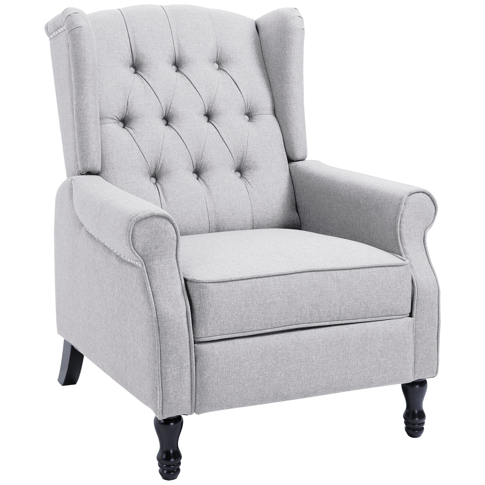 Manual Reclining Armchair W/ Footrest