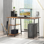 Writing Desk, Home Office, 2 Shelves