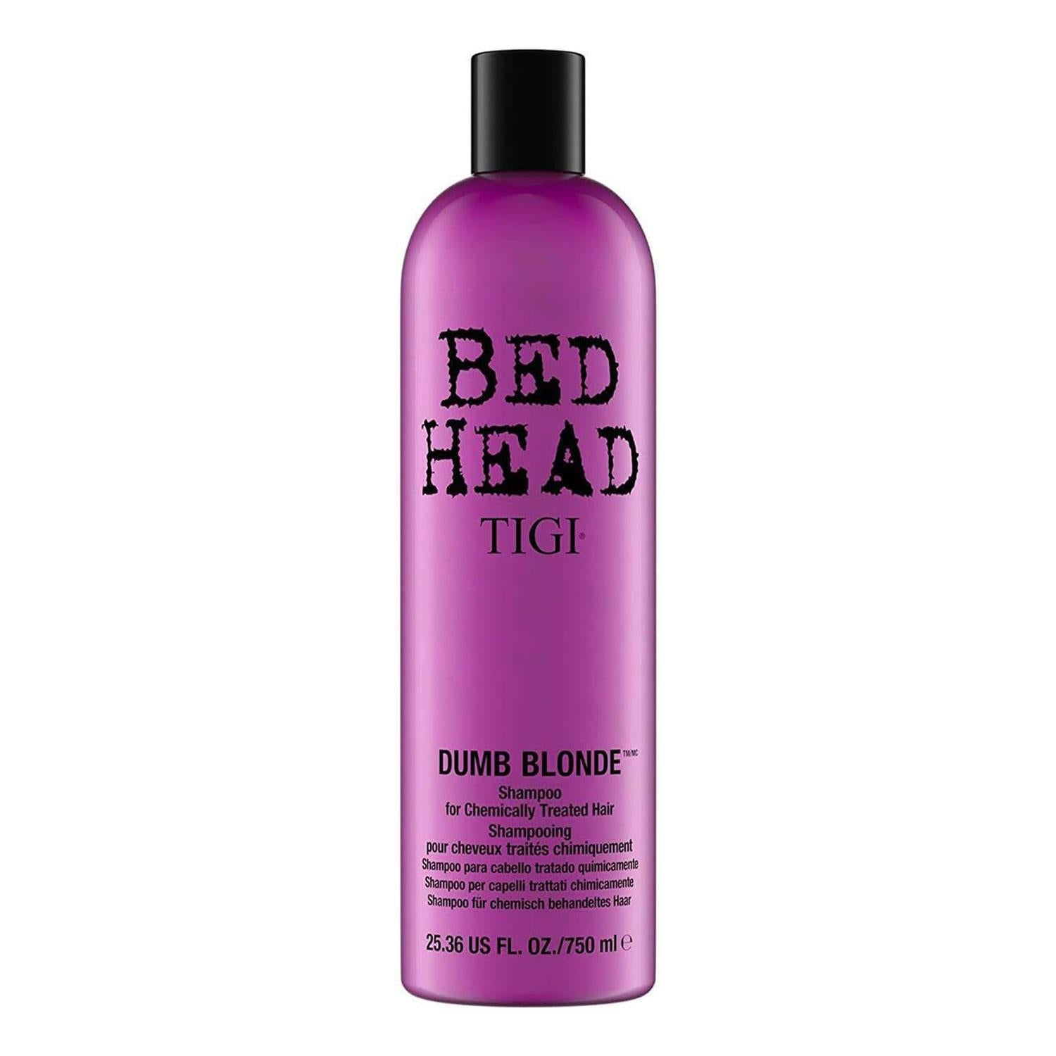 TIGI Dumb Blonde Shampoo For Damaged Blonde Hair, 750ml