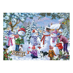 Seven Silly Snowmen - 1000 Piece Jigsaw Puzzle
