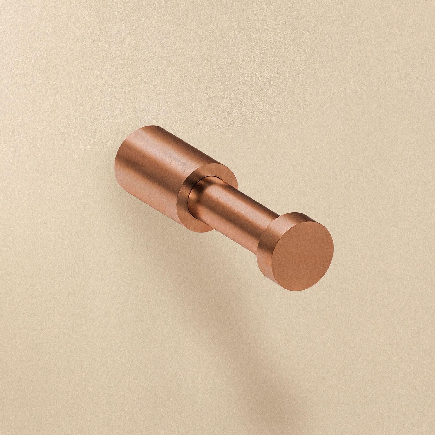 Towel Hook Robe Hook Coat Hook 55 Cm Logic Collection | Copper