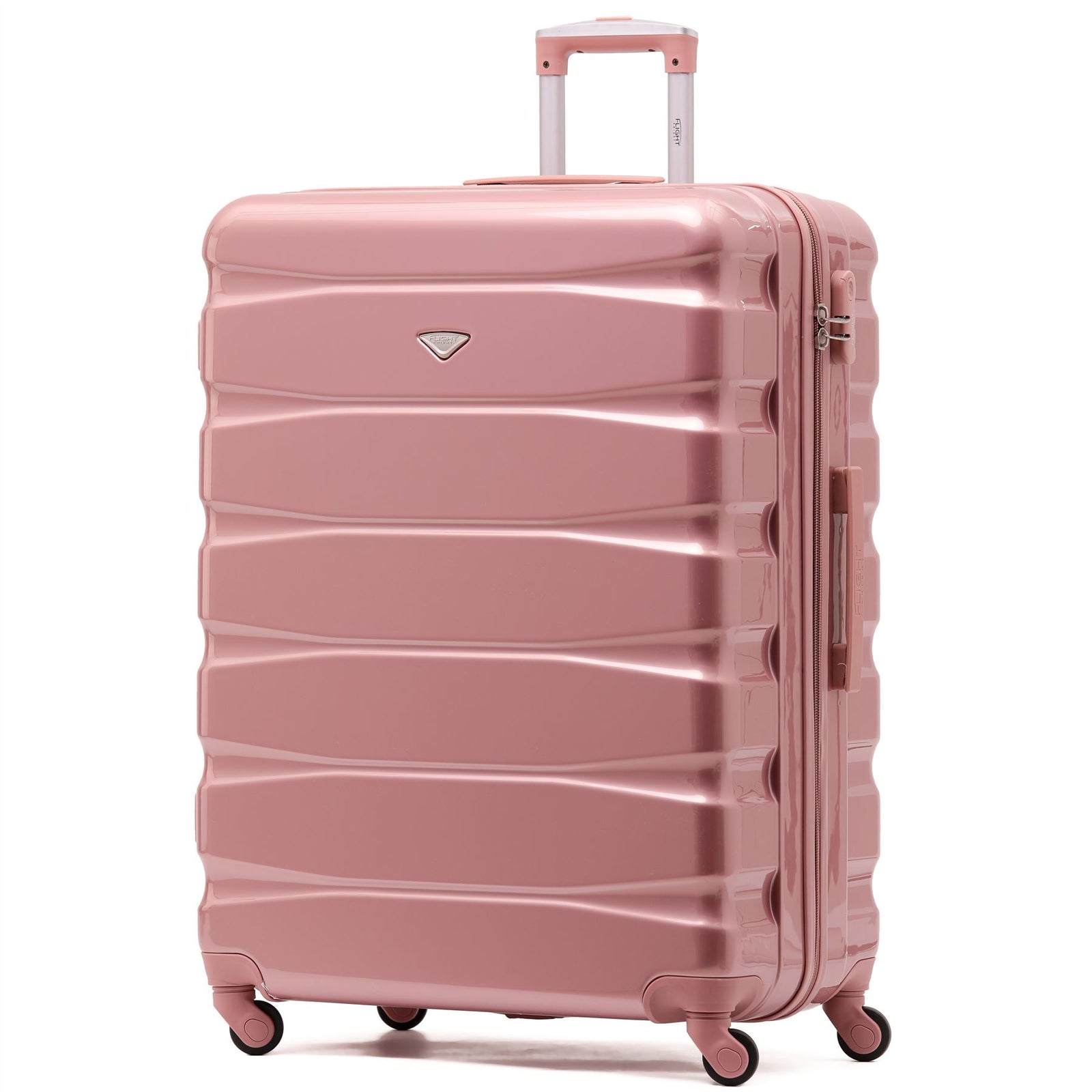 29" Large Suitcase Check-in Hold Luggage Hard Shell 4 Wheels Tsa Lock | Large | Rose Gold