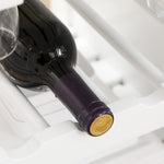 Compact Trolley With Wine Rack, Cabinet