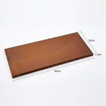 Pre-rusted Metal Stepping Stones Corten Steel Paving 60x25 Cm | Set of 2 | Rust