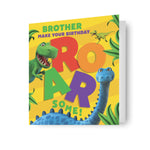 Brother 'roarsome Birthday' Card Official Product