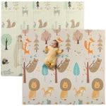 Baby Play Mat, Foldable Activity Playmat, Animal Theme