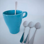 Glim & Glam Tea Spoons Stainless Steel Silver 6pcs