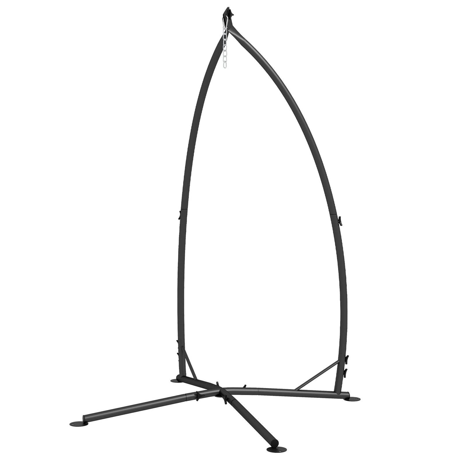 Hammock Chair Stand, Hanging Heavy Duty Metal Frame W/ Chain