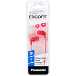 Rp-hje125e Ergofit Wired In-ear Earphones | Red