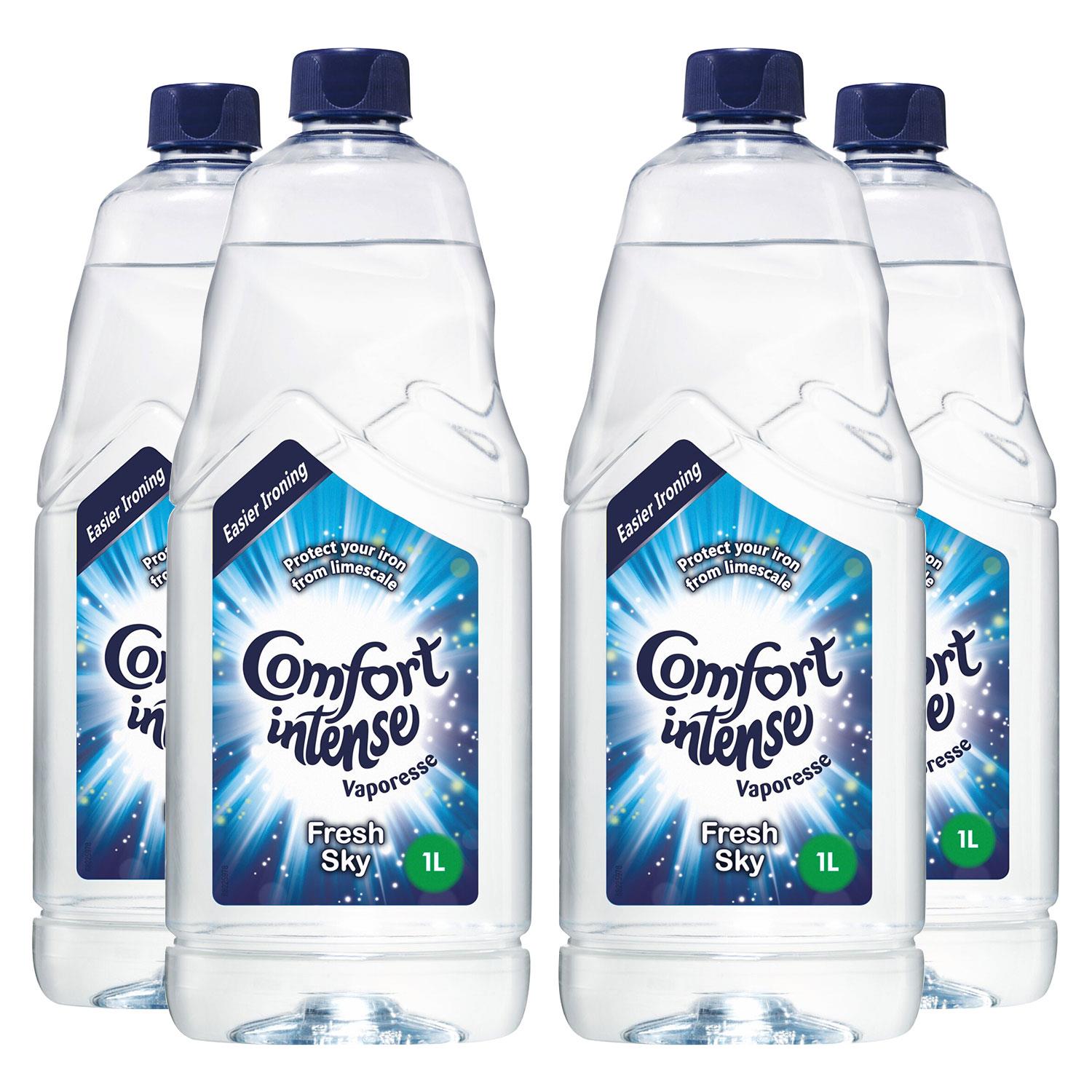 Intense Vaporesse Fresh Sky Ironing Water With Intense Freshness, 1l | Set of 4