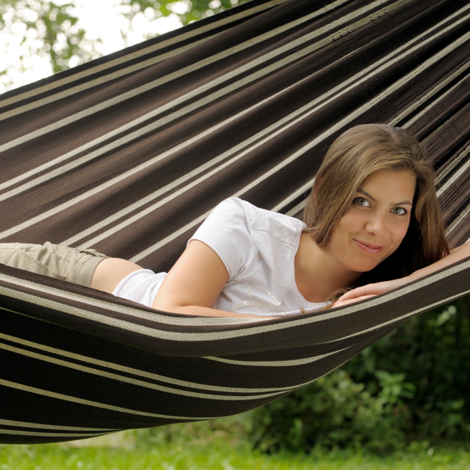 Brasilia Mocca Double Garden Hammock